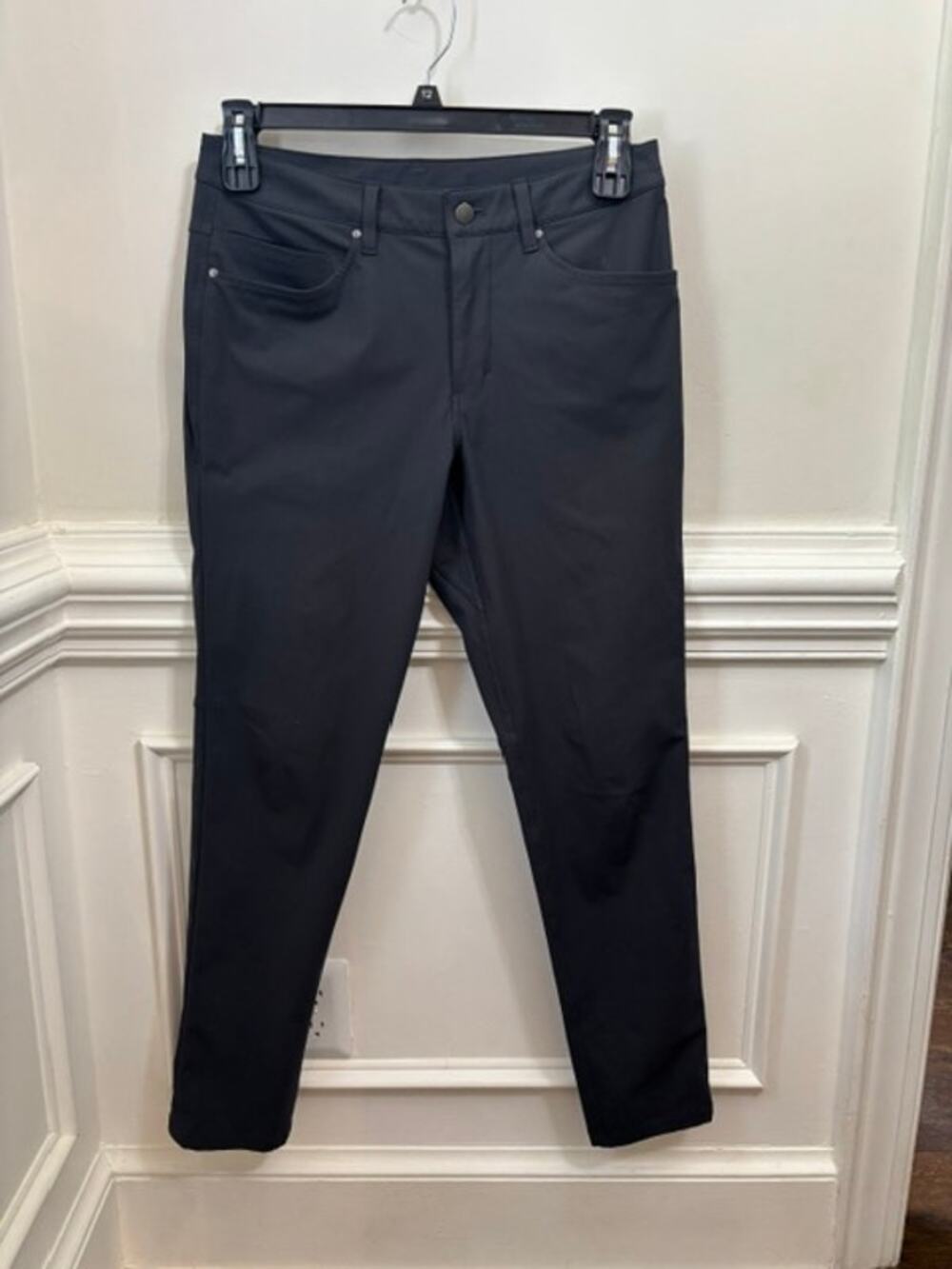 Lululemon Mens Pants 30X30 Dark Gray ABC 5 Pocket Stretch Chino